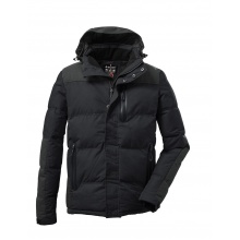 Killtec Winter-Steppjacke Kow 152 (abnehmbare Kapuze, wasser-windabweisend) schwarz Herren